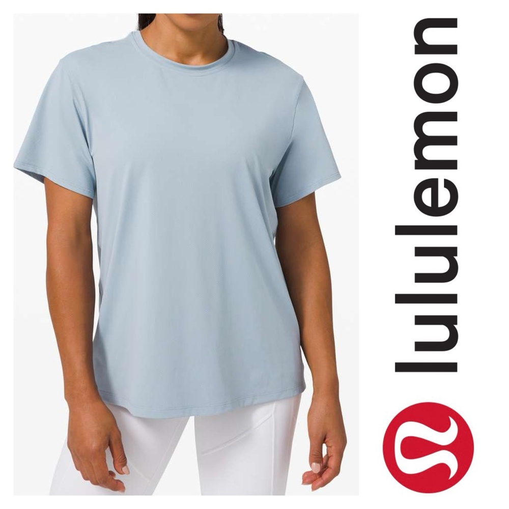 Lululemon All Yours Short Sleeve *Train 12 Chambray